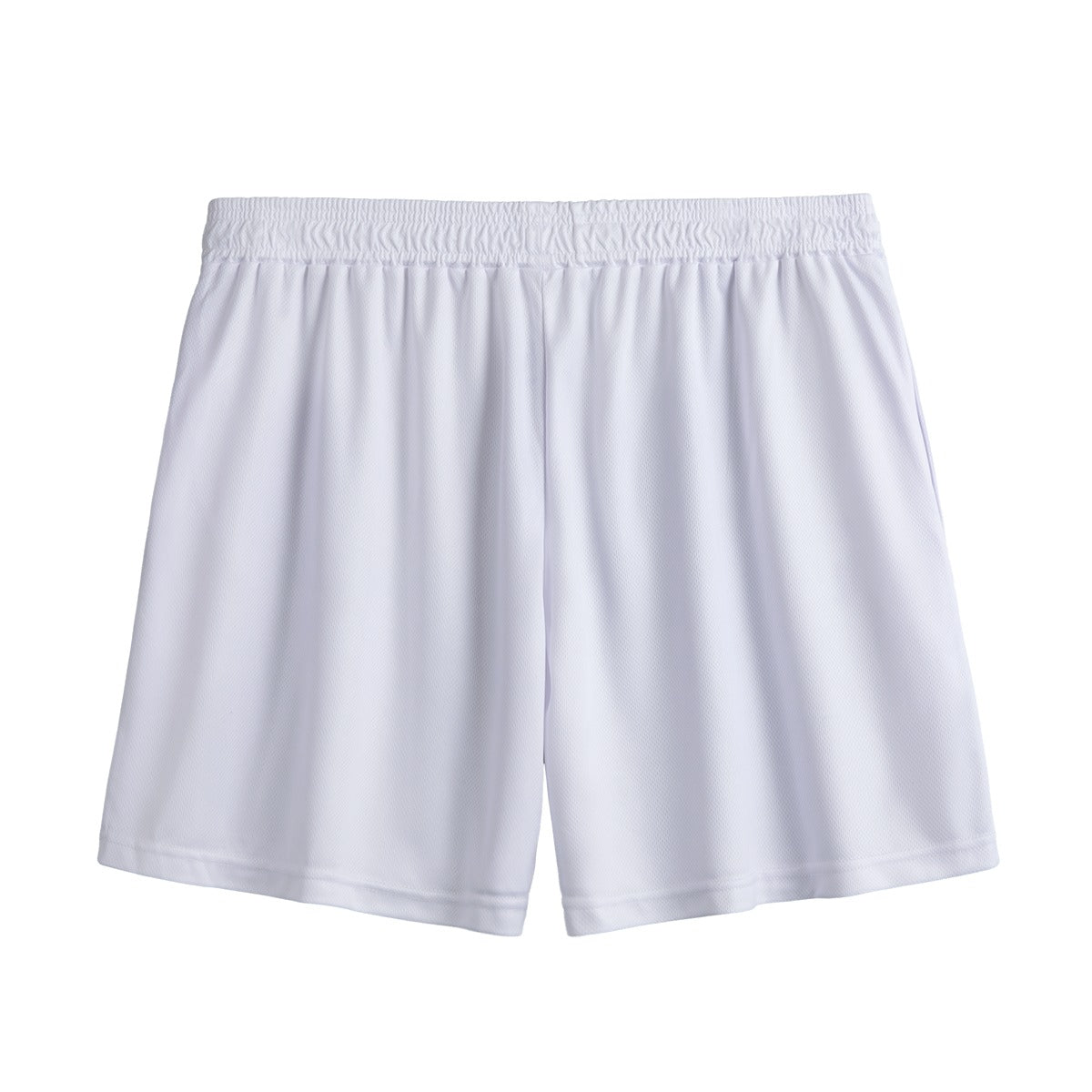 "Angelic" unisex mesh shorts WHITE/BLACK
