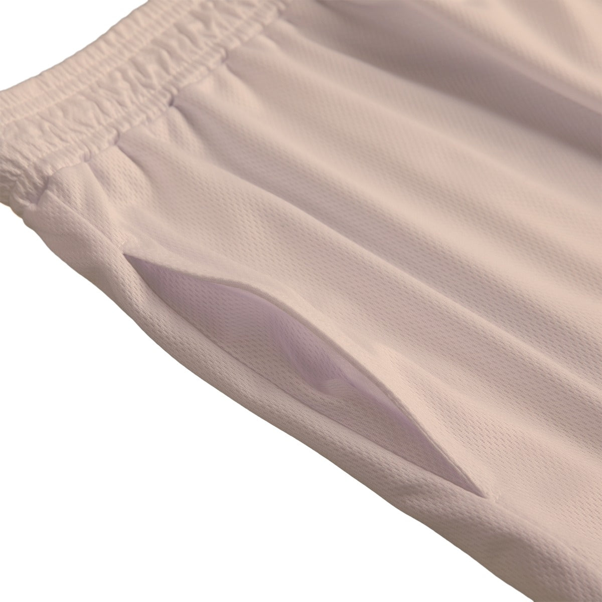 "Angelic" unisex mesh shorts TAN/BLACK
