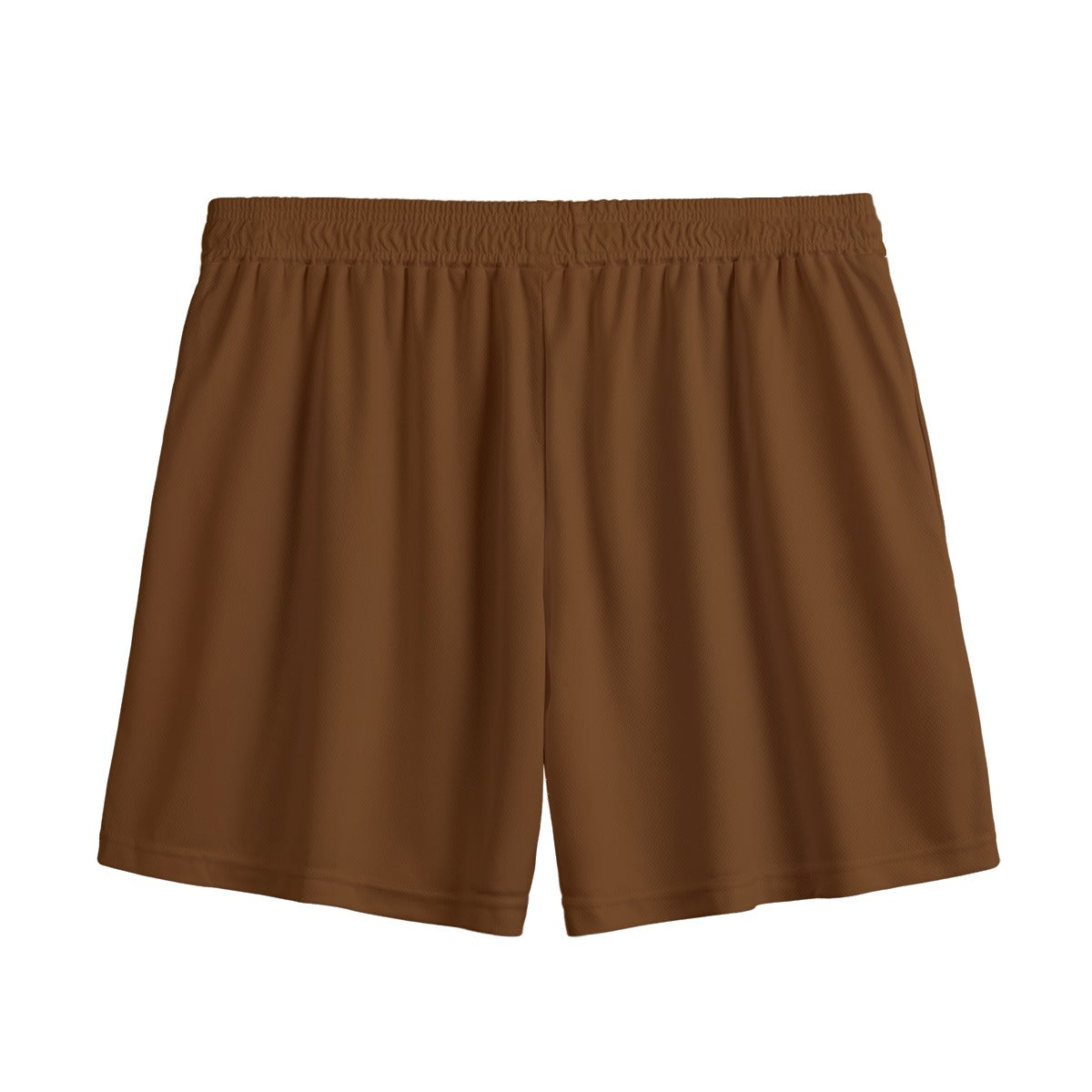 "Love Fly" unisex mesh shorts BROWN/WHITE