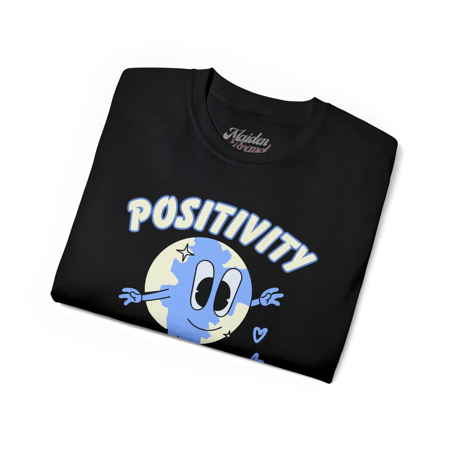 "Positivity on top of the world" unisex tee