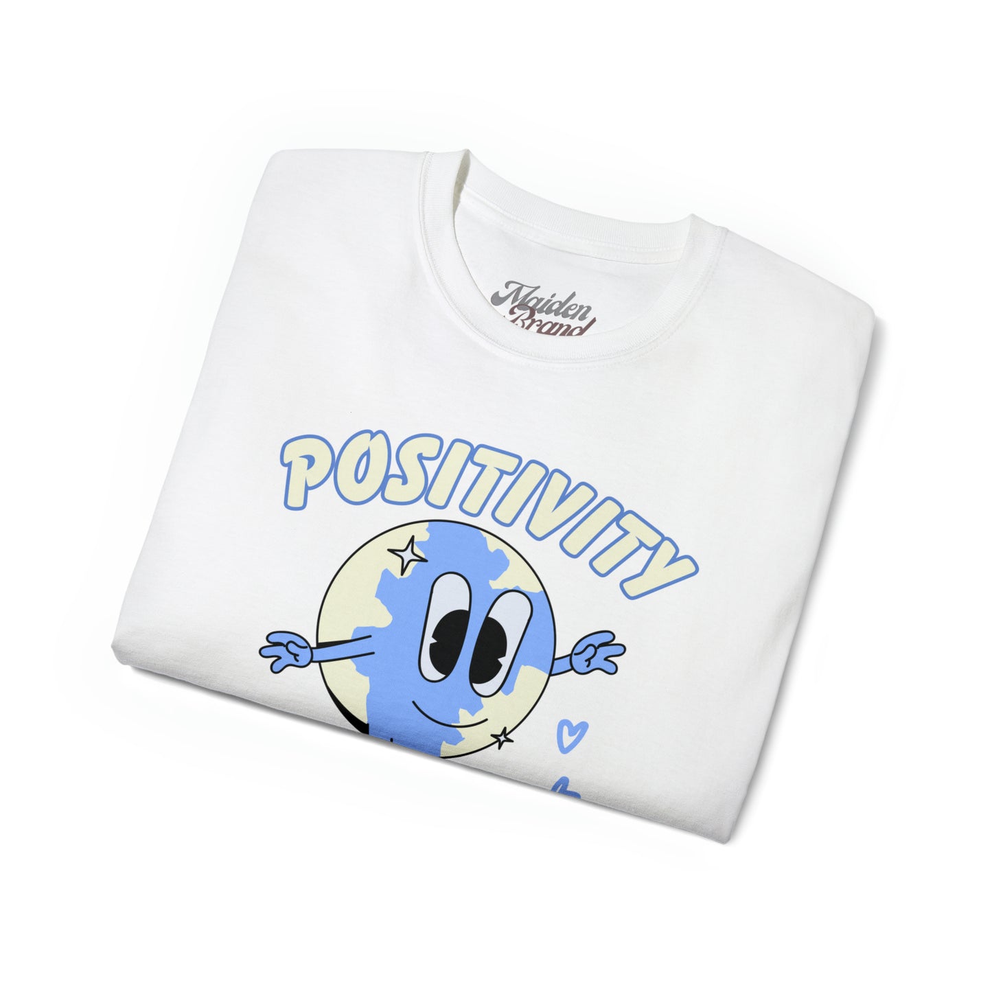 "Positivity on top of the world" unisex tee