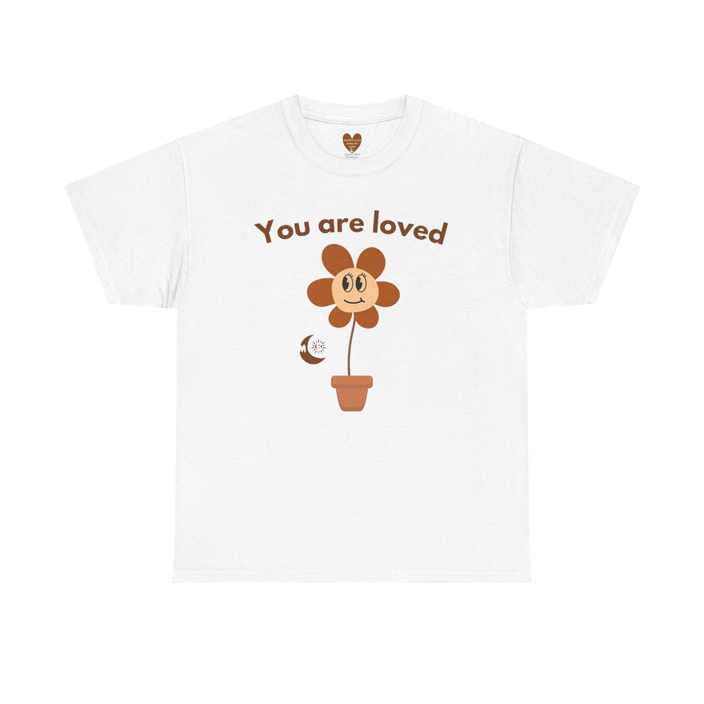 You Are Loved Flower Tee — Hopeful Harvest