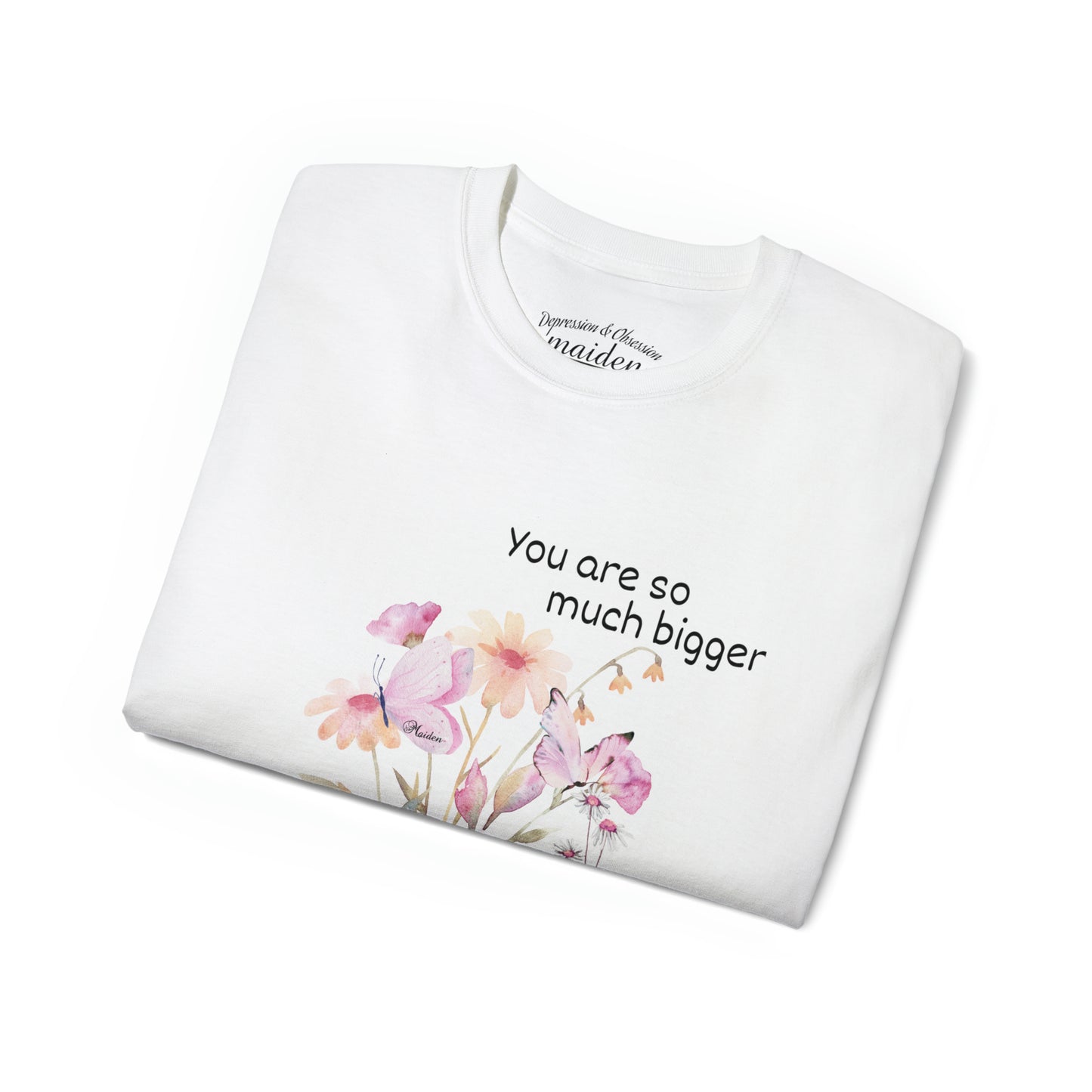 "Floral sorrow" unisex tee