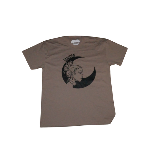 "Lady on the moon" Heavyweight unisex tee