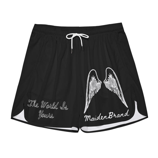 Unisex "Savior" shorts BLACK/WHITE