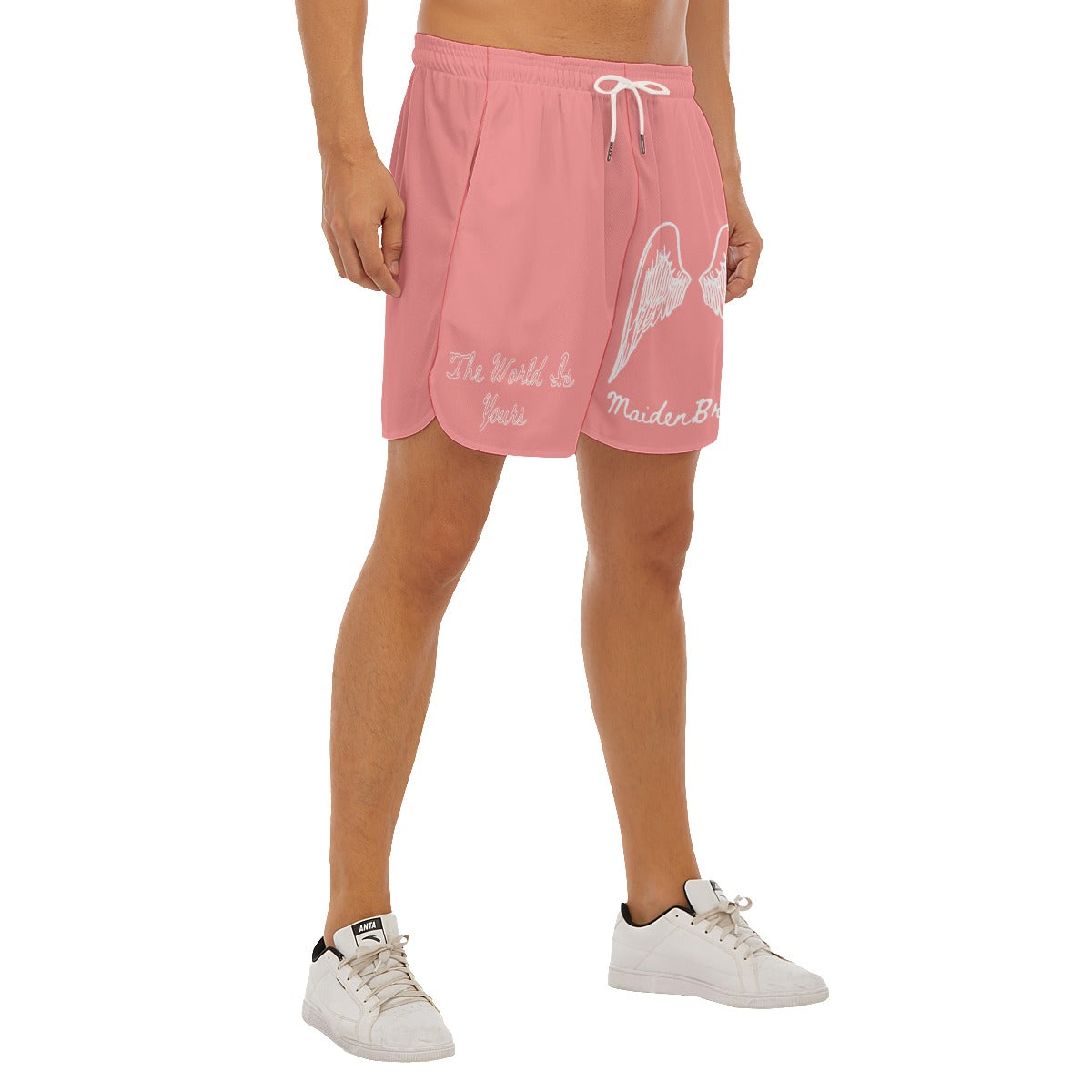 Unisex "savior" shorts PINK/WHITE