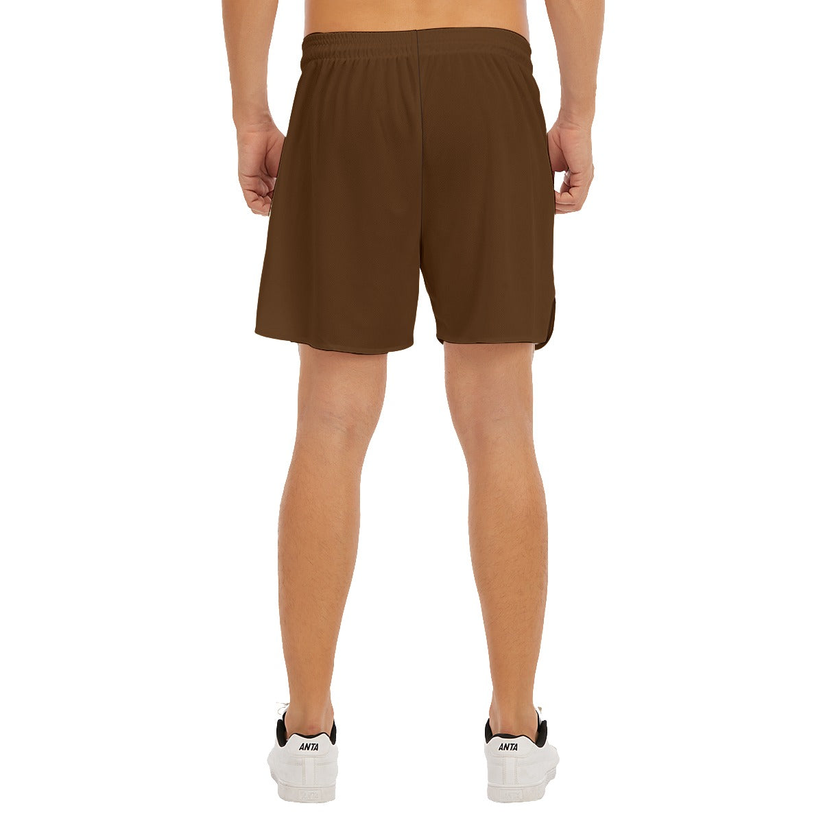 Unisex "savior" shorts BROWN/WHITE