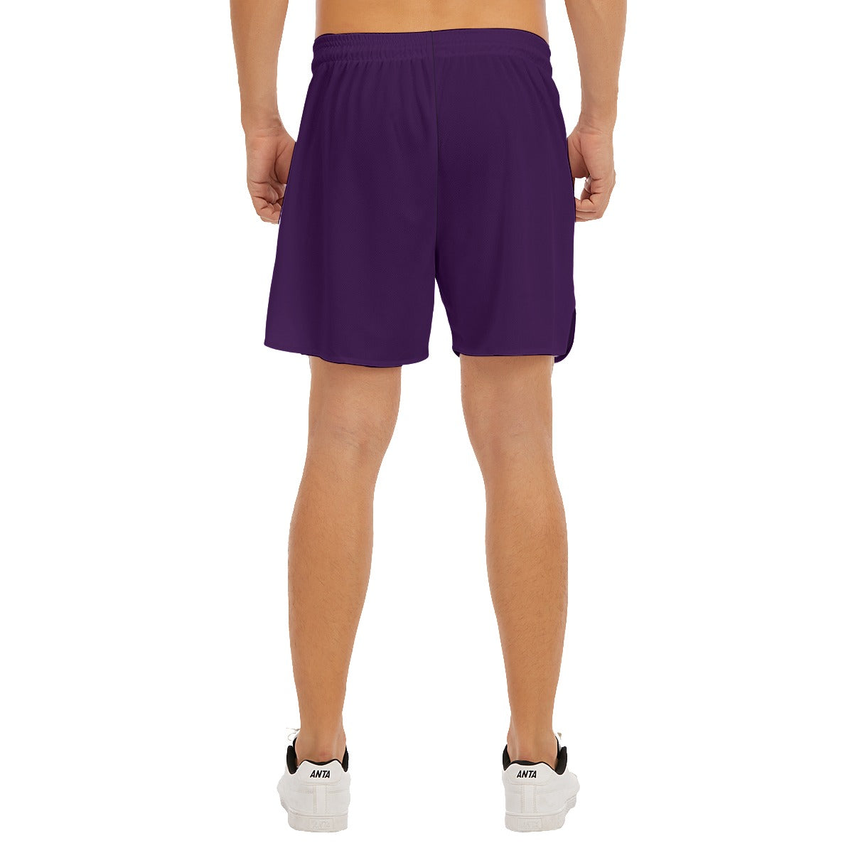 Unisex "savior" shorts PURPLE/WHITE