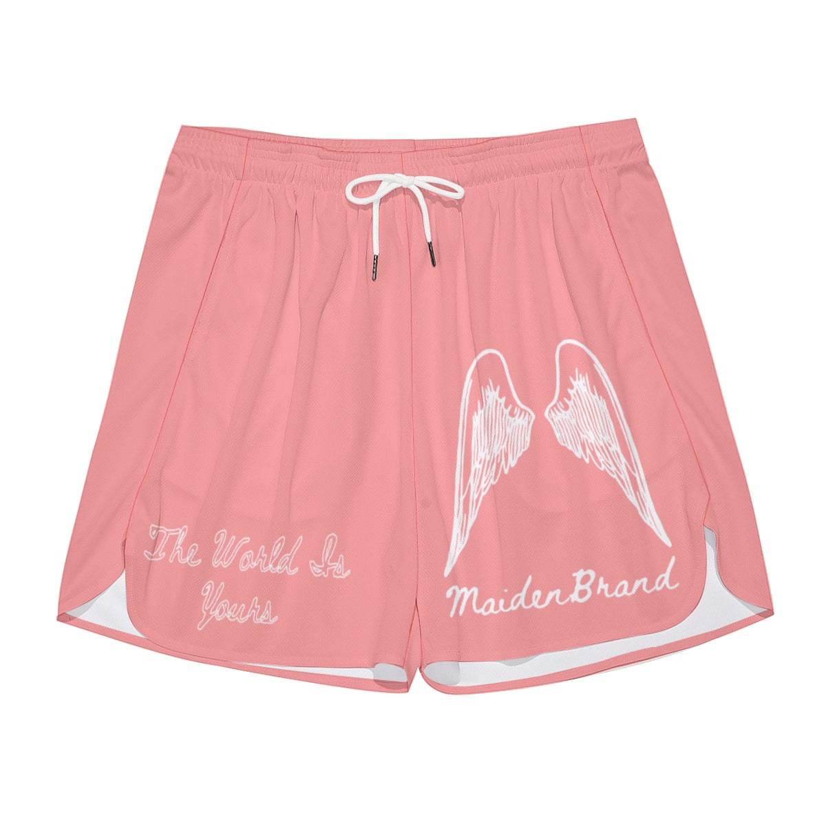 Unisex "savior" shorts PINK/WHITE