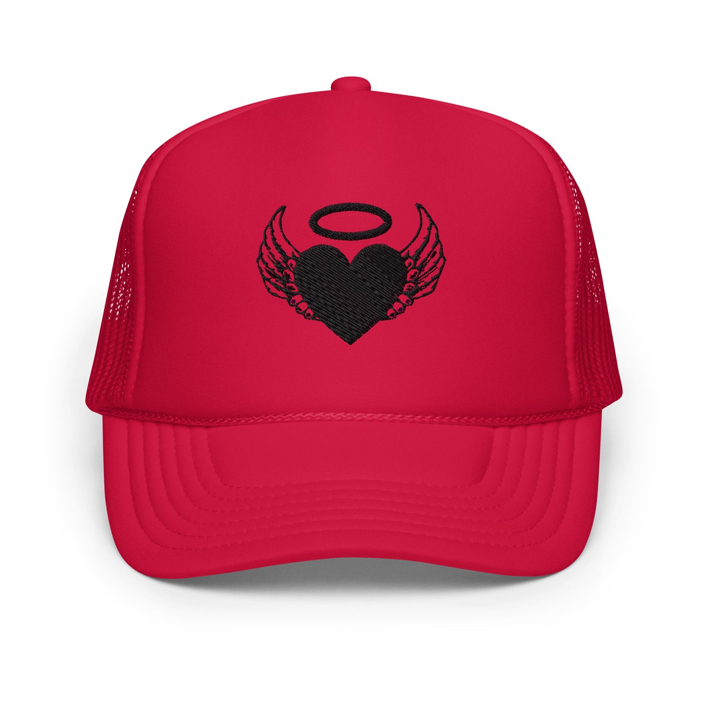 "Angel Heart" Trucker Hat (EMBROIDERED)