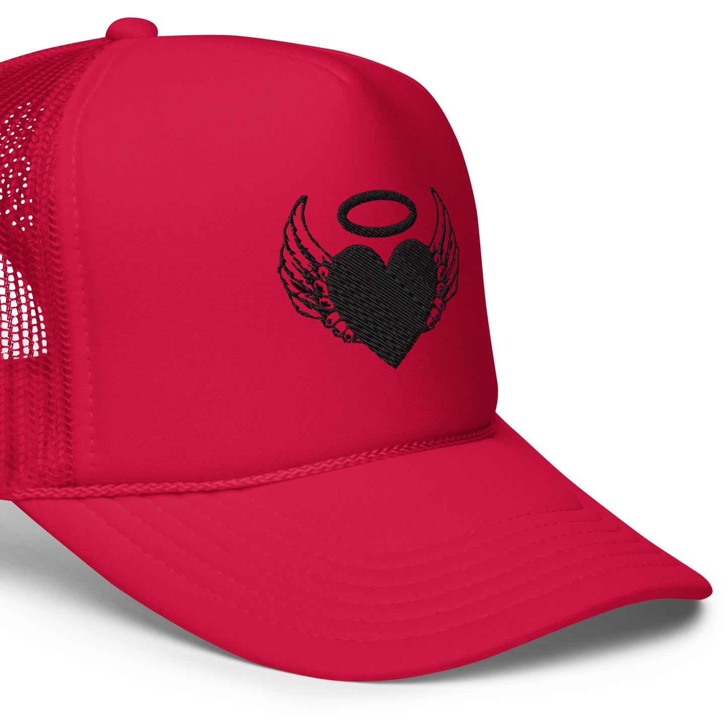 "Angel Heart" Trucker Hat (EMBROIDERED)