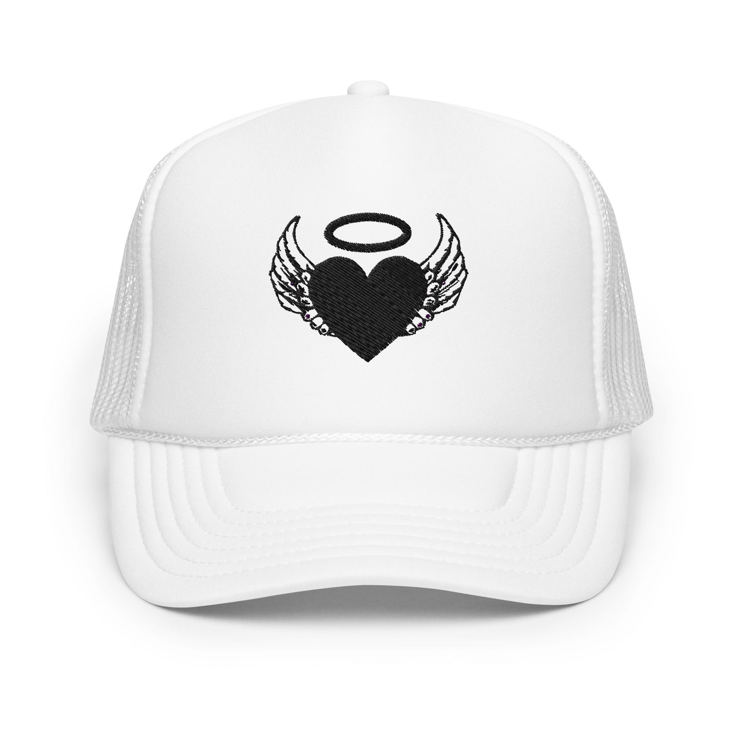 "Angel Heart" Trucker Hat (EMBROIDERED)